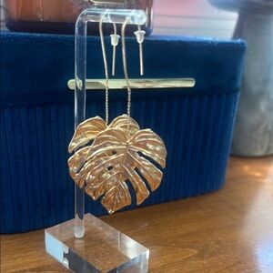 Gold Leaf Earrings